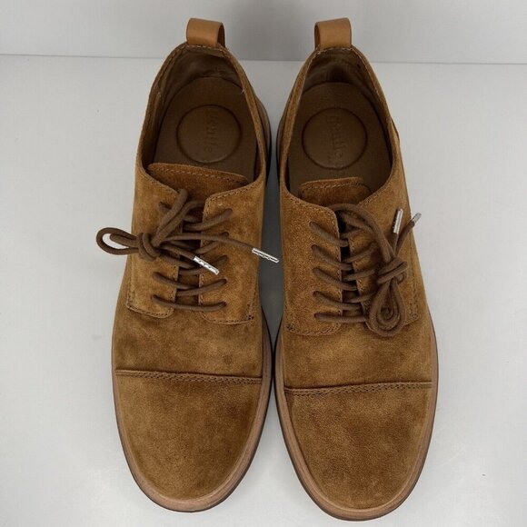 Kenneth Cole Gentle Souls NuBuck Brown Suede Oxford Mens Size 11.5M Loafers main image 5